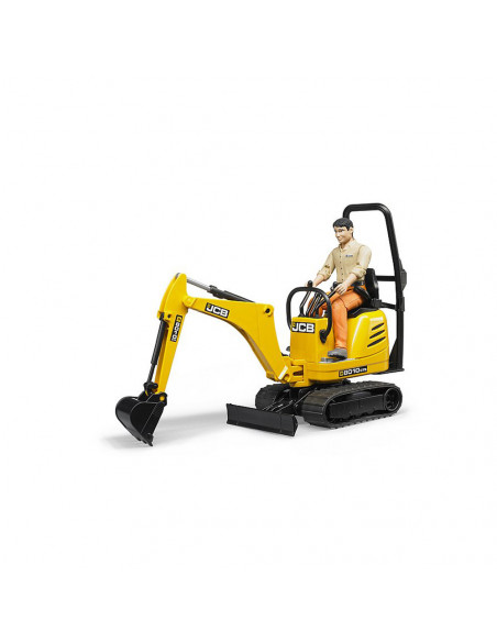 BRUDER - MICRO EXCAVATOR JCB 8010 CTS SI MUNCITOR,BR62002