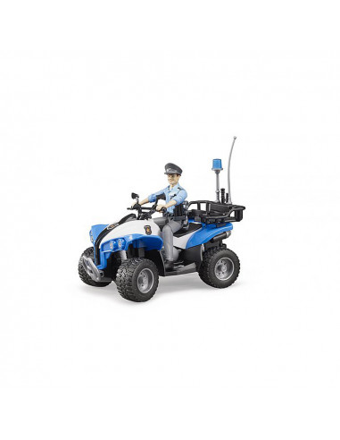 BRUDER - ATV DE POLITIE CU POLITIST,BR63010