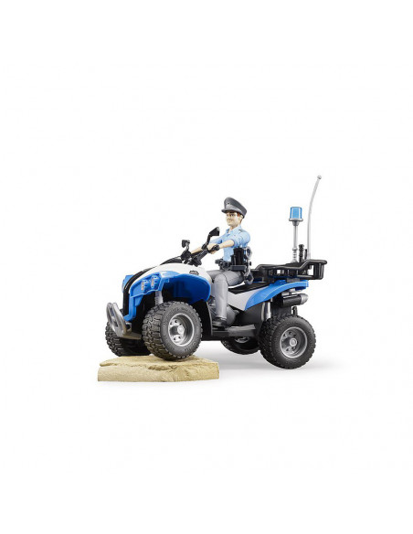 BRUDER - ATV DE POLITIE CU POLITIST,BR63010