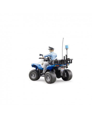 BRUDER - ATV DE POLITIE CU POLITIST,BR63010
