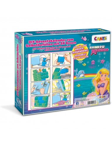 CALENDAR CRACIUN - SIRENA,CRZ25338