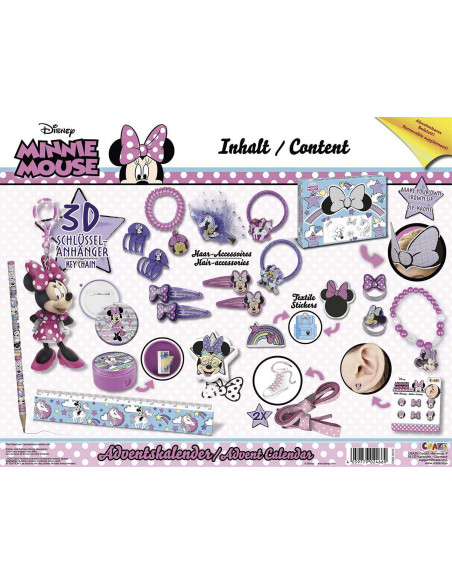 CALENDAR CRACIUN - MINNIE MOUSE,CRZ24669