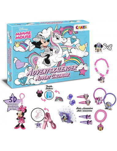 CALENDAR CRACIUN - MINNIE MOUSE,CRZ24669