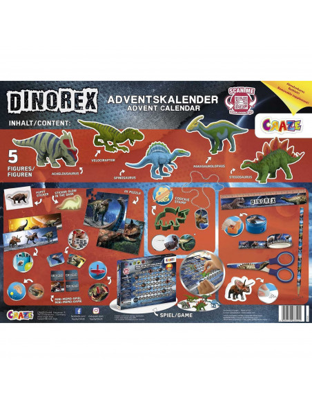CALENDAR CRACIUN - DINO,CRZ33401