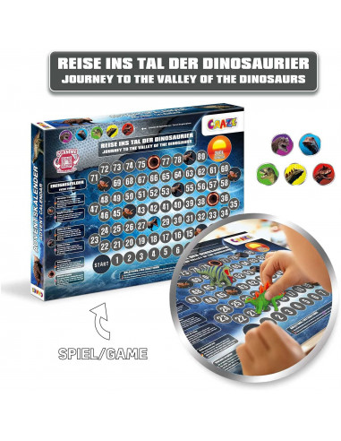 CALENDAR CRACIUN - DINO,CRZ33401