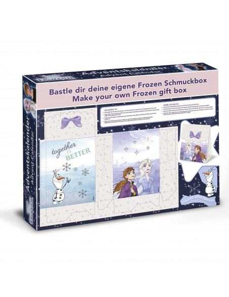 CALENDAR CRACIUN - FROZEN 2 ANNA&ELSA,CRZ31247