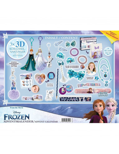 CALENDAR CRACIUN - FROZEN 2 ANNA&ELSA,CRZ31247