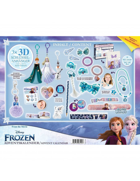CALENDAR CRACIUN - FROZEN 2 ANNA&ELSA,CRZ31247