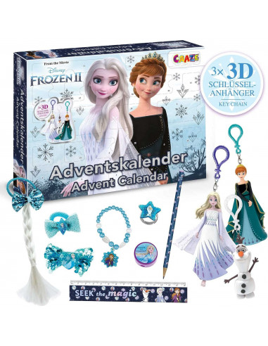 CALENDAR CRACIUN - FROZEN 2 ANNA&ELSA,CRZ31247