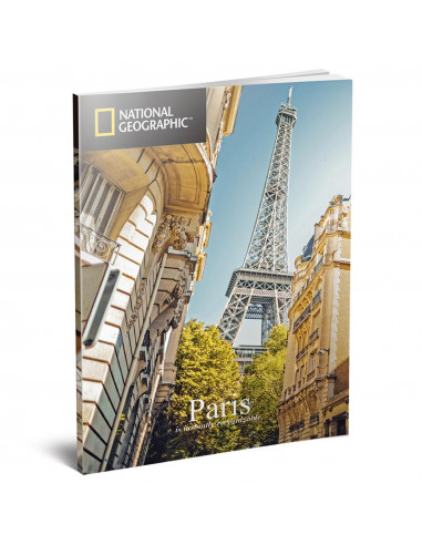 PUZZLE 3D+BROSURA-PARIS 80 PIESE,CUDS0998h