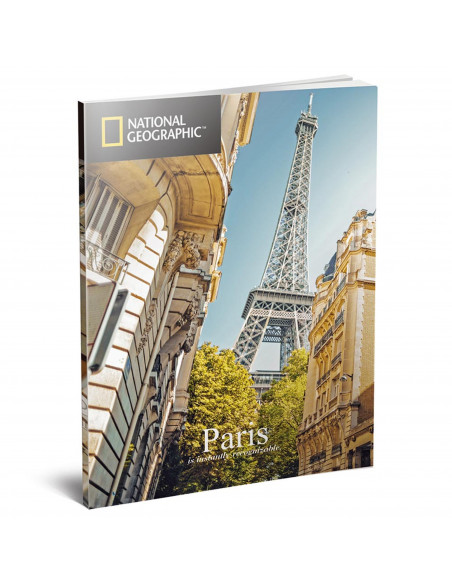 PUZZLE 3D+BROSURA-PARIS 80 PIESE,CUDS0998h