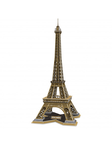 PUZZLE 3D+BROSURA-PARIS 80 PIESE,CUDS0998h