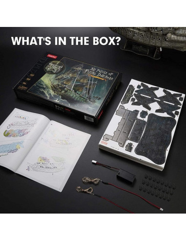 PUZZLE 3D LED FLYING DUTCHMAN 360 PIESE,CUL527h