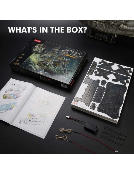 PUZZLE 3D LED FLYING DUTCHMAN 360 PIESE,CUL527h