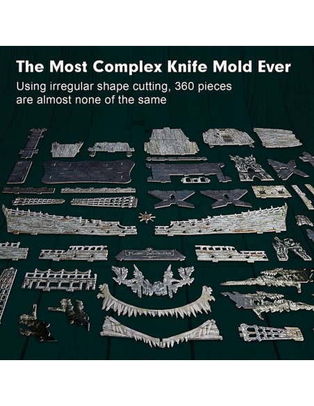 PUZZLE 3D LED FLYING DUTCHMAN 360 PIESE,CUL527h