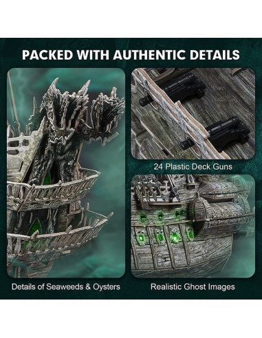 PUZZLE 3D LED FLYING DUTCHMAN 360 PIESE,CUL527h