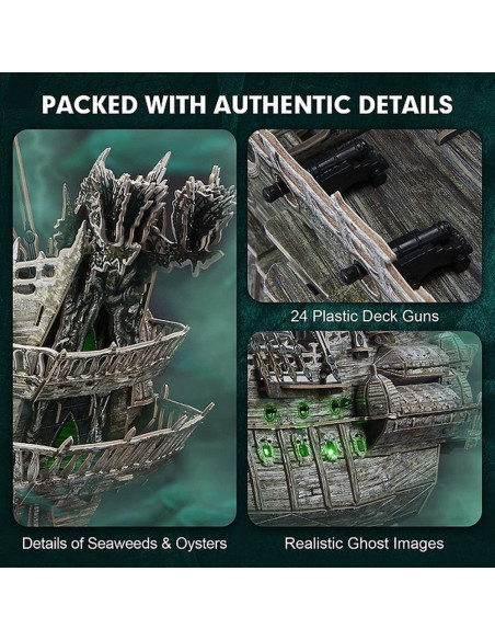 PUZZLE 3D LED FLYING DUTCHMAN 360 PIESE,CUL527h