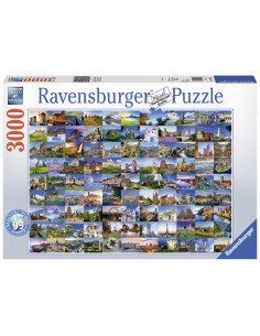 PUZZLE EUROPA 99 LOCURI, 3000 PIESE,RVSPA17080 2