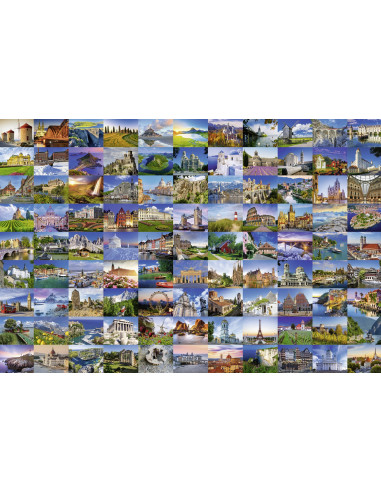 PUZZLE EUROPA 99 LOCURI, 3000 PIESE,RVSPA17080