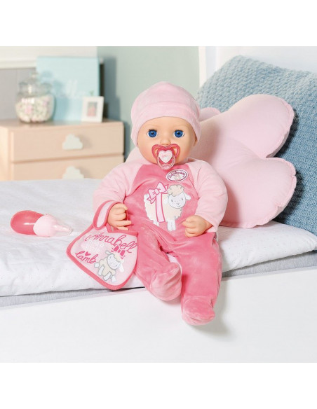 Baby Annabell - Papusa interactiva corp moale, 43 cm,ZF706299