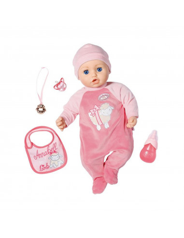 Baby Annabell - Papusa interactiva corp moale, 43 cm,ZF706299