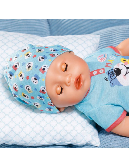 BABY born - Bebelus baiat cu suzeta magica 43cm,ZF827963