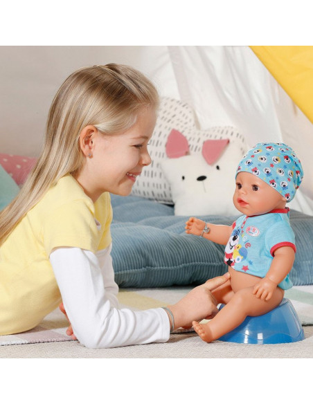 BABY born - Bebelus baiat cu suzeta magica 43cm,ZF827963