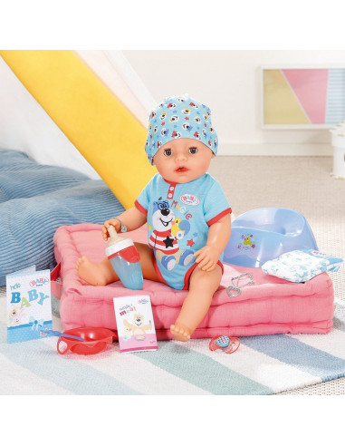 BABY born - Bebelus baiat cu suzeta magica 43cm,ZF827963