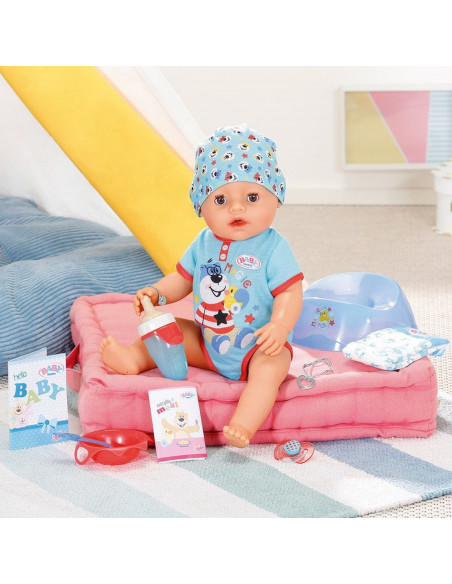 BABY born - Bebelus baiat cu suzeta magica 43cm,ZF827963