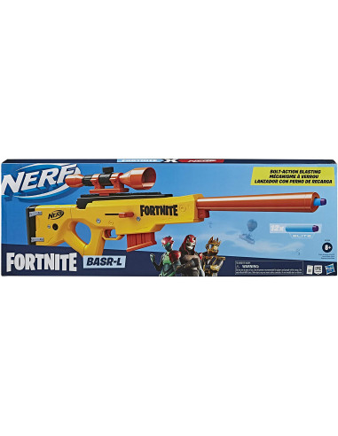 Blaster Nerf Fortnite Basr-l Cu Luneta,E7522
