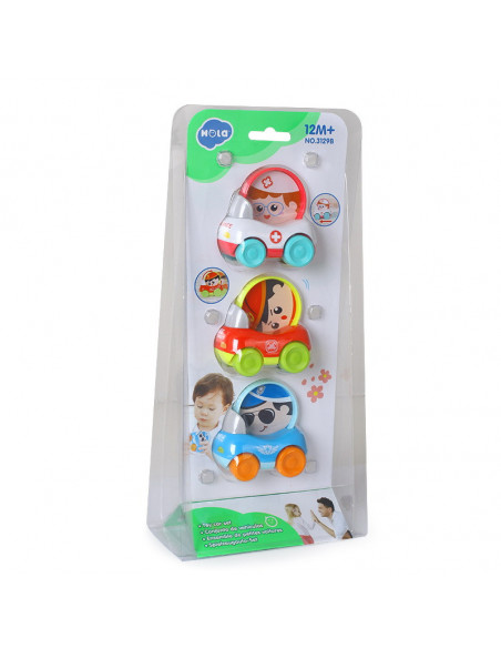 Set 3 Masinute Colorate,3129B