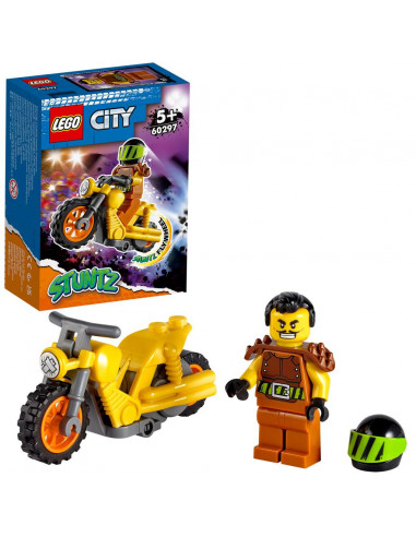 Lego City Motocicleta De Cascadorie Pentru Impact 60297,60297