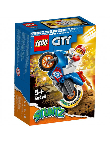 Lego City Motocicleta De Cascadorie-racheta 60298,60298