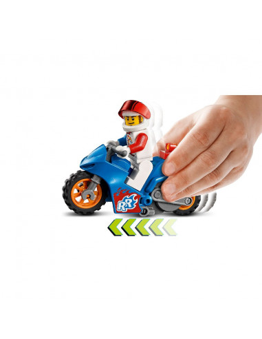 Lego City Motocicleta De Cascadorie-racheta 60298,60298