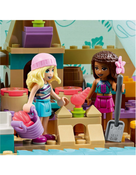 Lego Friends Camping Luxos De Plaja 41700,41700