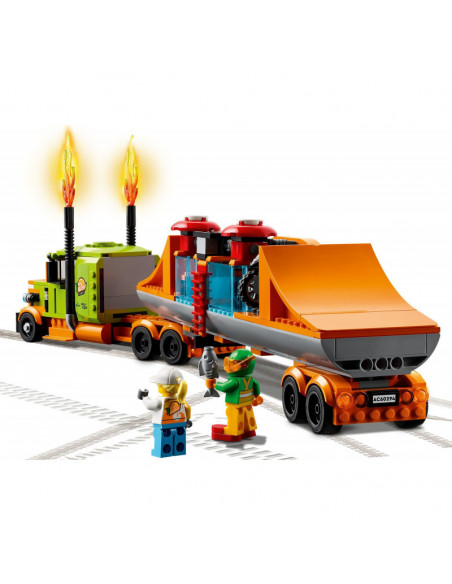 Lego City Camion De Cascadorii 60294,60294