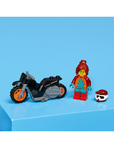 Lego City Motocicleta De Cascadorie Pentru Pompieri 60311,60311