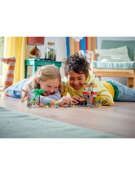 Lego City Postul De Salvamar De Pe Plaja 60328,60328