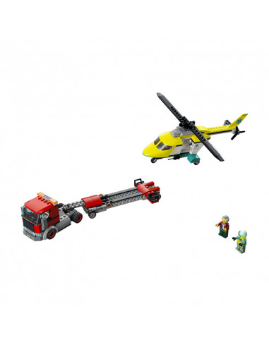Lego City Transportul Elicopterului De Salvare 60343,60343