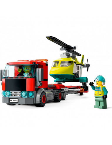 Lego City Transportul Elicopterului De Salvare 60343,60343