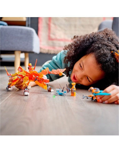 Lego Ninjago Dragonul Evo De Foc Al Lui Kai 71762,71762