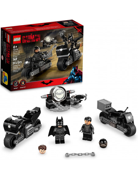 Lego Super Heroes Urmarirea Cu Motocicleta Batman Si Selina