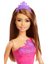 Barbie Papusa Printesa Cu Rochita Mov,MTDMM06_GGJ95