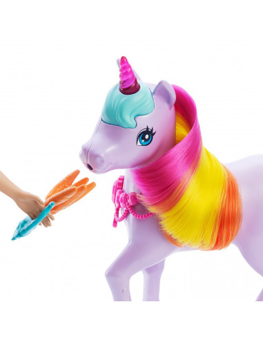 Barbie Papusa Barbie Si Set De Joaca Cu Unicorn,MTGTG01