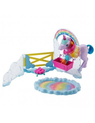 Barbie Papusa Barbie Si Set De Joaca Cu Unicorn,MTGTG01