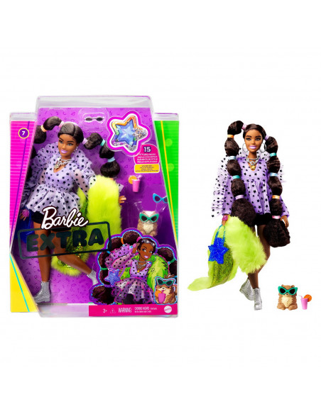 Papusa Barbie Extra Style Coafura Moderna,MTGXF10