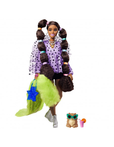 Papusa Barbie Extra Style Coafura Moderna,MTGXF10