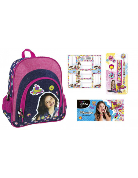Set gradinita Soy Luna - Ghiozdan gradinita, Plastilina, Set Set gradinita Soy Luna - Ghiozdan gradinita, Plastilina, Set