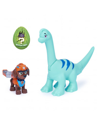 Patrula Catelusilor Set Figurina Catelus Zuma Si Dinozaurul