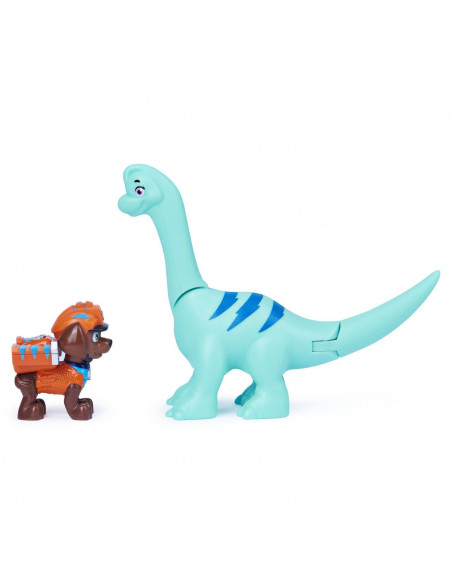 Patrula Catelusilor Set Figurina Catelus Zuma Si Dinozaurul